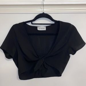 Tie Up Crop Top